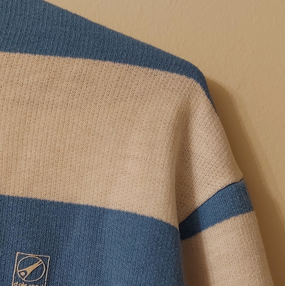 Dalesports vintage striped crewneck pull over sweater - Picture 5 of 6